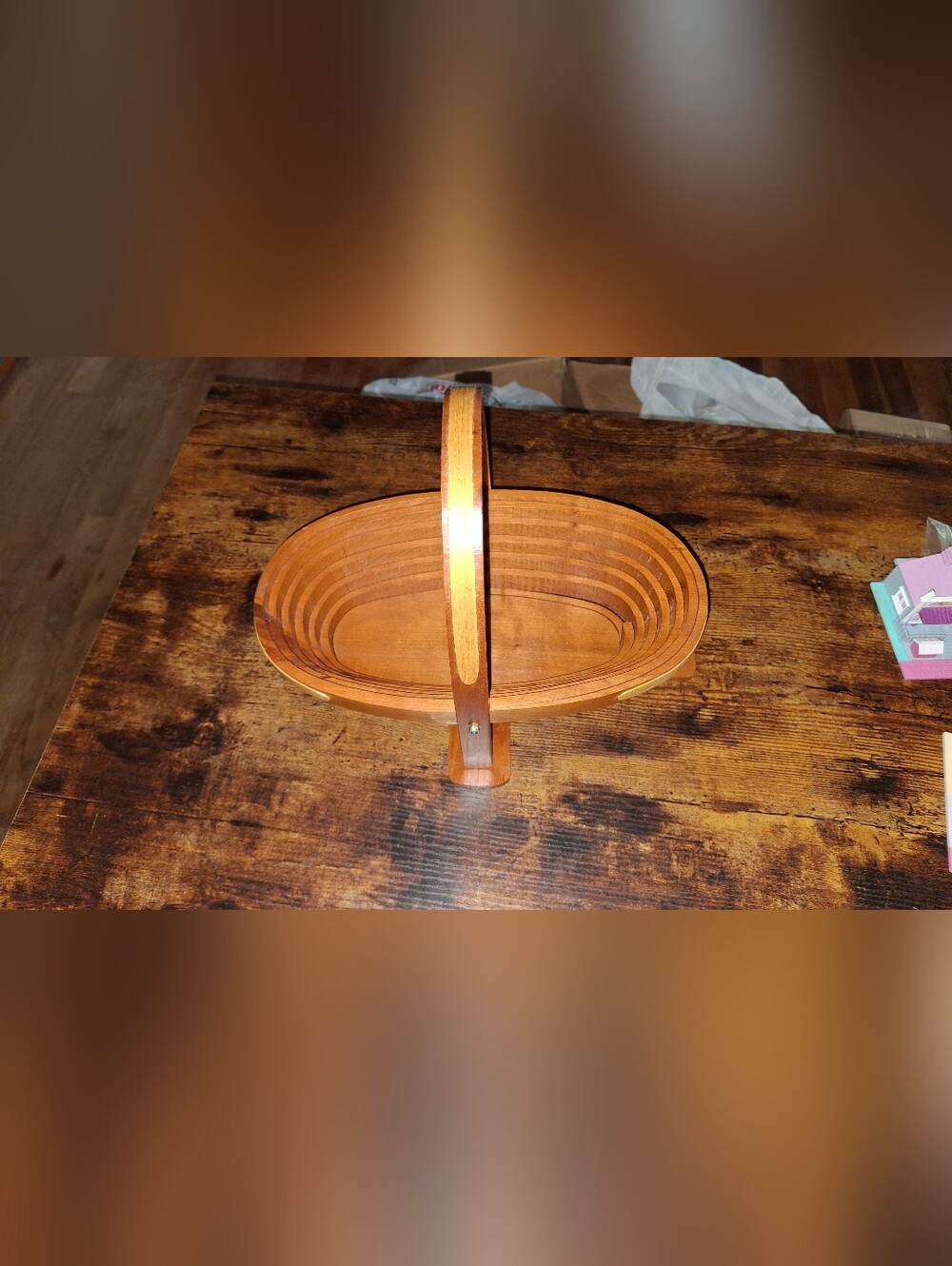 Homemade Collapsible Basket